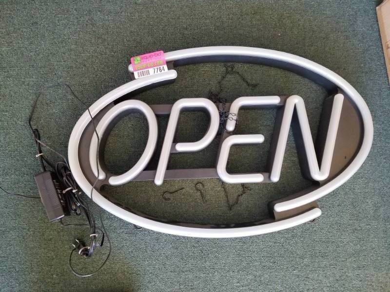lot 7784 image: Open Sign
