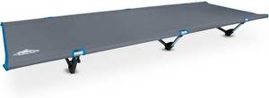 lot 17312 image: Cascade Mountain Tech Portable Ultralight Camp Cot - Grey and Blue
