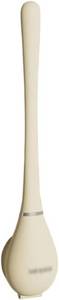 lot 17317 image: Soft Silicone Toilet Brush Wall Mounted Toilet Bowl Brush and Holder Deep Cleaning Toilet Brush and Holder Easy to Assemble Reusable, Beige