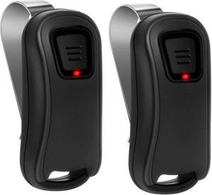 lot 17341 image: ASONPAO 2-Pack G1T-BX Genie Overhead Door Garage Opener Remote Replacement  3-Year Warranty FCC Certified