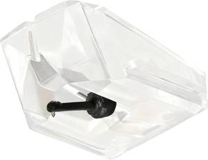 lot 17346 image: Replacement Stylus Compatible with Audio-Technica VM95 Series   Fits AT-VMN95E Cartridge (Transparent white)   Available in Premium Transparent Color Variants