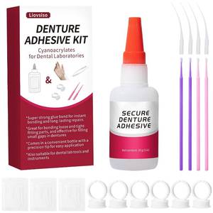 lot 17643 image: Dental Lab Instant Bonding Dental Glue (1oz), Repair Cracks & Secure Loose Teeth, Experience a Secure Bond That Lasts from Days to Weeks