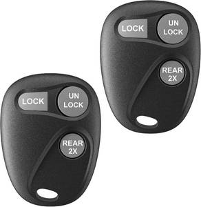 lot 18952 image: VOFONO 3 Buttons Keyless Entry Remote Control Key Fob Car Remote Fits for Chevrolet Tahoe 1997-2000Suburban 1997-1999Yukon1997-1999Express 1997-2002 ABO1502T 16245100-29 16245105