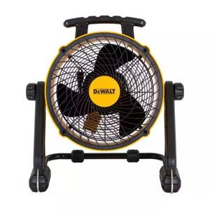 lot 18762 image: Dewalt 16 in. Yellow 3 Speed Benchtop and Hanging Drum Fan
