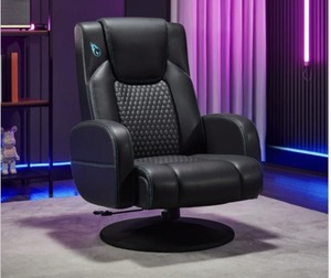 lot 19006 image: DPS Centurion Pedestal Swivel Gaming Chair - missing base