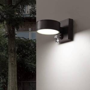 lot 19009 image: Motion Sensor Outdoor Lights, Aluminum Outdoor Wall Sconce, LED Porch Lights, Exterior Lighting fixtures, Waterproof 3000K4000K5000K Front Porch Light for Garage Enterway