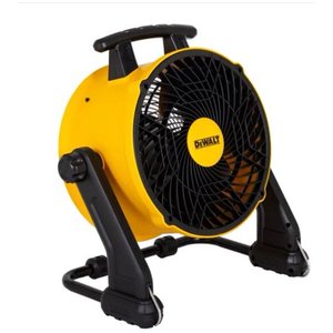 lot 19053 image: DeWalt 16 3-Speed Benchtop and Hanging Drum Fan
