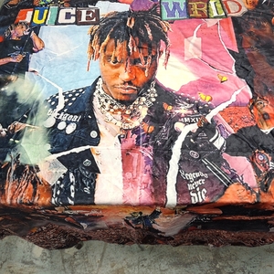 lot 19069 image: JUICE WORLD THROW BLANKET 50X40