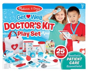 lot 18792 image: Melissa and Doug Get Well Doctors Kit Play Set