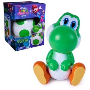lot 19126 image: Super Mario Galaxy Movie, Hatchin Yoshi Interactive Yoshi Figure, For Ages 4 and up