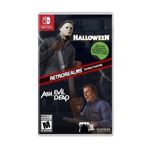 lot 19171 image: Halloween and Ash vs Evil Dead RetroRealms Double Feature - Nintendo Switch