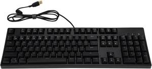 lot 19176 image: M - 8 104 Keys Mechanical Wired Keyboard with RGB Rainbow Backlight, Ergonomic Ladder Keycaps and Non - Slip Base for Gaming and Office Use