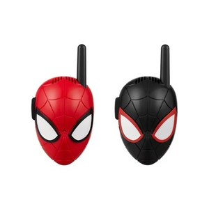 lot 19181 image: Marvel Spiderman Extended Range Walkie Talkies - Toy Phones - Push to Talk Button, Children Ages 3