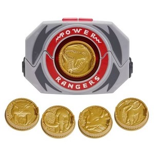 lot 19225 image: Mighty Morphin Power Rangers Re-Ignition Power Morpher Roleplay Toy with Lights, Sounds and 5 Power Coins