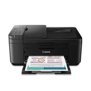 lot 19253 image: Canon PIXMA TR4722 All-in-One Wireless InkJet Printer with ADF, Mobile Print and Fax