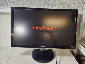 lot 127 image: ViewSonic VX2452mh 24 inch LCD Display Monitor Works