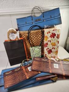 lot 135 image: Woven Bag Full of Gift Bags