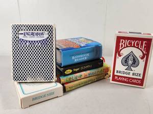 lot 138 image: Vintage Playing Cards Bundle