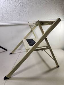 lot 179 image: 2-Step Ladder with Folding Design and Black Treads