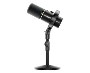 lot 1746 image: MAONO PD200W Hybrid Wireless Podcast Microphone for PC, Dynamic XLR USB Mic with Desktop Stand, Software, Noise Cancellation, for Vocal Recording, Streaming, Content Creation, Home Studio, Voiceover - Retail $120