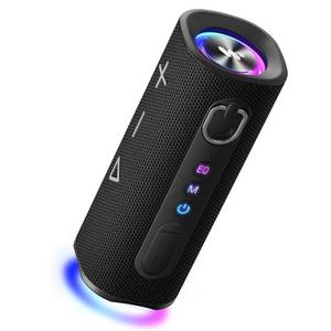 lot 1769 image: MIATONE Bluetooth Speaker 40W BT 6.0 Outdoor Portable Bluetooth Speakers with 3 EQ,Deep Bass,24H Playtime TWS,IPX7 Waterproof Shower Speakers Bluetooth Wireless Portable Speaker for PartyBeach-Black - Retail $40
