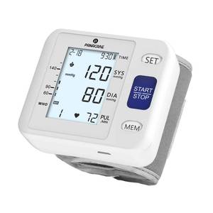 lot 1820 image: P PANACARE Wrist Blood Pressure Monitor for Home Use, Large LCD Backlit Display, Portable and Lightweight, 198 Total Readings for 2 Users with Carrying Case - Retail $62