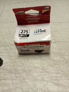 lot 7476 image: Canon 275 Black FINE Cartridge Full-Photography Inkjet