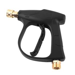 lot 7502 image: Car Short Pressure Washer Gun Swivel with 14in Quick Connect,High-Pressure 4350 PSI Max Stubby Pressure Washer Gun with M22-14 Thread,Pressures Washers Short Guns for Car Wash