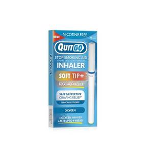 lot 13636 image: Stop Smoking, Smokeless Inhaler with Soft Tip Chewable Mouth Grip for Maximum Relief, Oral Fixation Support, Clinically Studied, Oxygen Inhaler Quit Smoking Aid (Oxygen Inhaler, 1 Pack) - Retail $14
