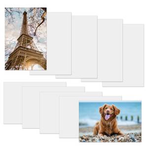 lot 13640 image: ToBeAce 10 Pcs Sublimation Metal Photo Blanks 5inx7in, Aluminum Sublimation Sign Blanks, 0.45mm Thick Aluminum Sheet Blank for DIY, Frame, Gifts, Wall Art, Home Decor - Retail $10