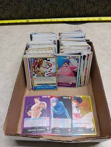 lot 418 image: One Piece Trading Card Game Collection Lot - Several Cards