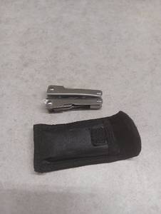 lot 425 image: Multi-Tool Folding Knife with Scissors Blade and Sheath