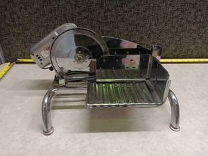 lot 495 image: Commercial Meat Slicer with Carriage and Motor