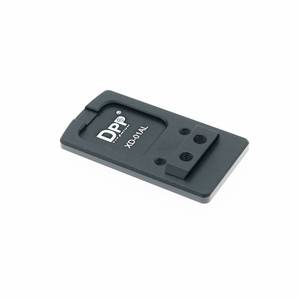 lot 17767 image: DPP Titanium Rear Sight MountMounting PlateAdapter Compatible with Springfield XD Vortex Viper, Burris Fastfire, Docter (Aluminum Alloy) - Retail $23