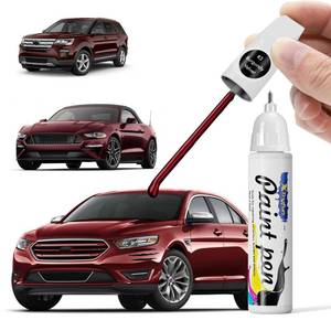 lot 17768 image: R3 Burgundy Velvet Touch Up Paint Compatible with Ford, DIY Car Paint Scratch Repair, Automotive Paints, Quick & Easy Fix Scratch Repair for MustangExplorerTaurusExpeditionEdgeFlexFusion - Retail $16
