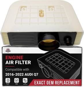 lot 8415 image: Audi Q7 Engine Air Filter Replacement 4M0133843C PA99826 C38011