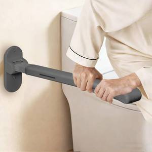 lot 8459 image: $60 SPECILITE Toilet Grab Bar - 445lb Heavy-Duty Wall Rail, Non-Slip