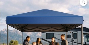 lot 8462 image: 10x10 Pop Up Canopy Tent Topper and Bag
