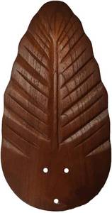 lot 8470 image: $110 18 34 Fan Blades for 42 Fan, Solid Wood Banana-Shaped