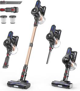 lot 8477 image: $90 NADALY Cordless Vacuum Cleaner 500W 40KPa, 45min Runtime