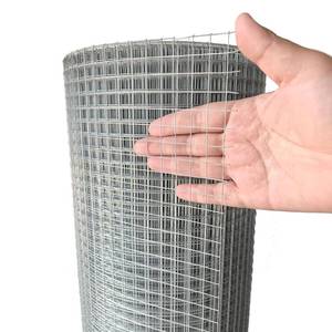 lot 8478 image: Hardware Cloth 14 in, 16x10 ft Galvanized Welded Wire Mesh