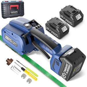 lot 8480 image: $440 SWANSOFT 3200N Electric Strapping Tool 0.51-0.63 PPPET 18V