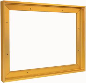 lot 8485 image: $59 TEXTURE OF DREAMS Floater Frames for Canvas 24x36 Golden