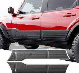lot 8542 image: $150 PTYYDS Body Side Molding Trim for 2021-2026 Ford Bronco