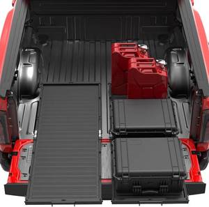 lot 8548 image: $298 XT01M-D Foldable Slide-Out Aluminum Cargo Tray for Midsize Trucks