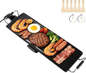 lot 8623 image: 30-Inch Electric Griddle & Teppanyaki Grill, 1400W, Non-Stick