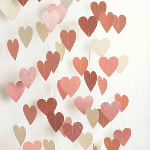 lot 149 image: Rose Gold Party Garland