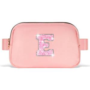 lot 182 image: Fanny Pack Crossbody Bag Purse Belt Bag  Peach,E