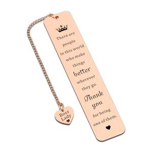lot 197 image: Boss Lady Bookmark Gift