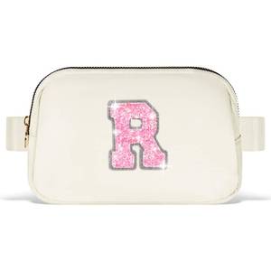 lot 205 image: Fanny Pack Crossbody Bag Purse Belt Bag  Cream,R
